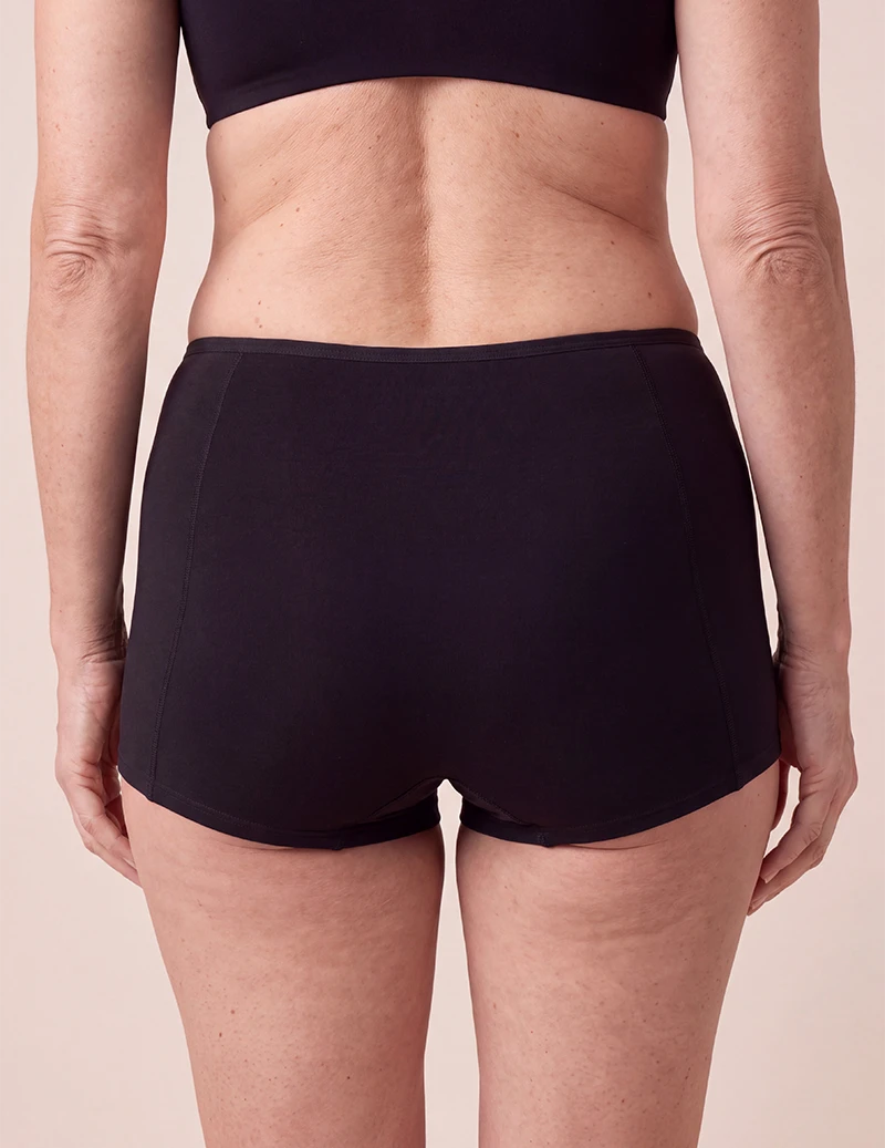Women’s absorbent boxer underwear