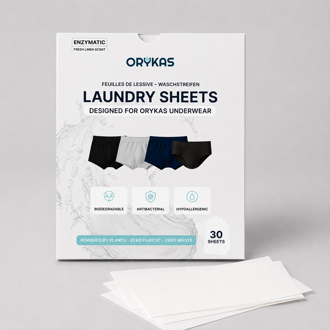 Orykas antibacterial laundry sheets