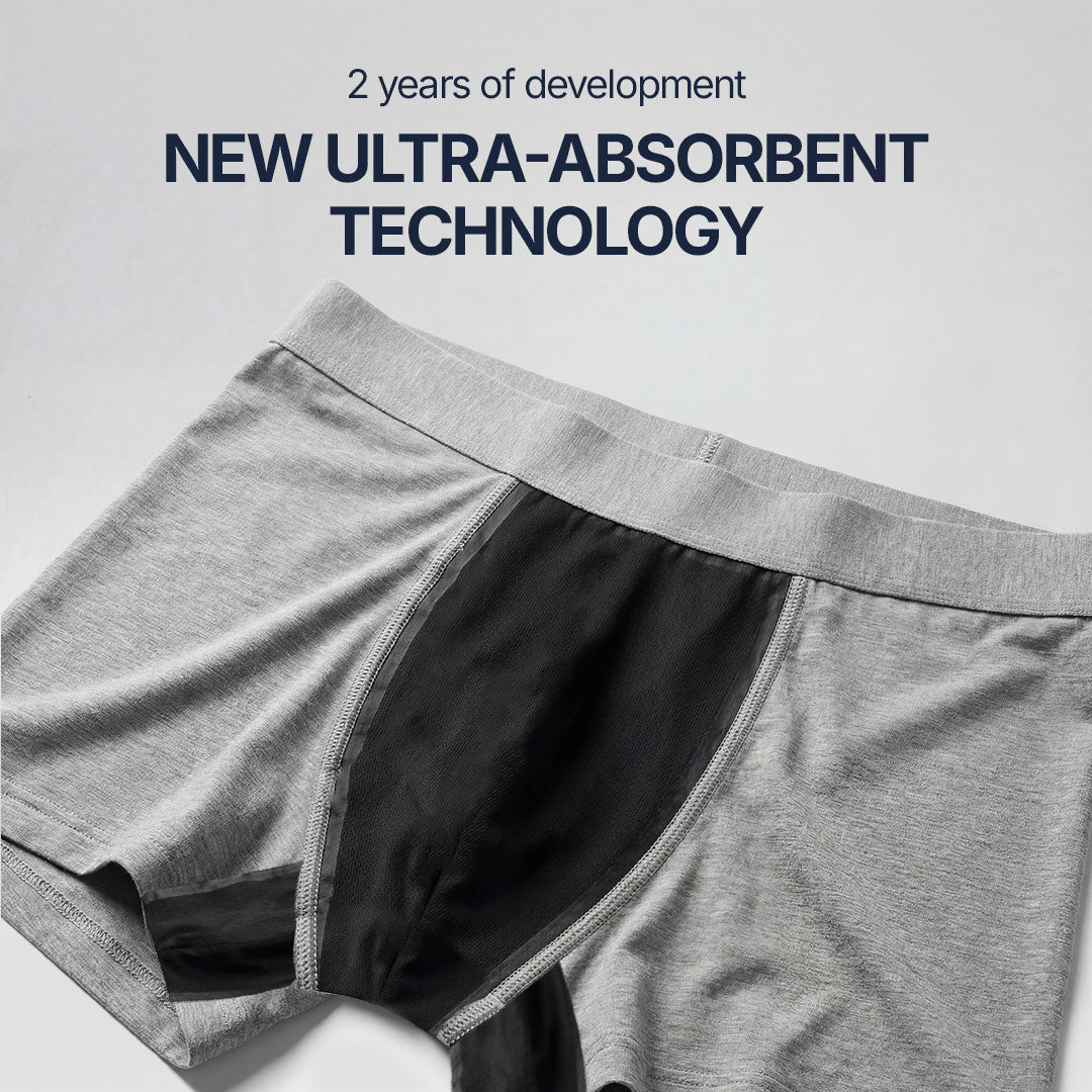 Orykas 3-pack men's light leak absorbent boxer briefs — view 4