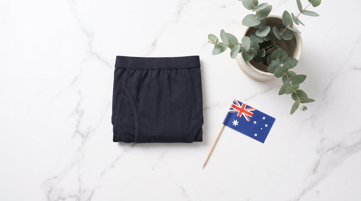 Discreet incontinence underwear for work and formal wear