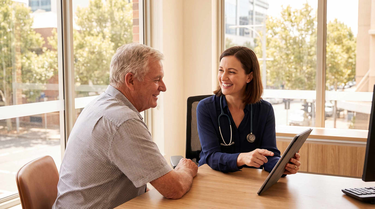 Natural prostate support for Australian men — saw palmetto, pygeum and beta-sitosterol