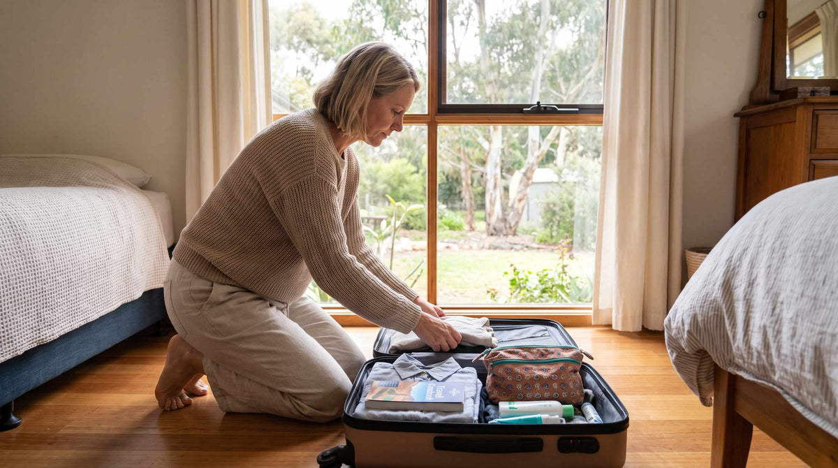 Travel and incontinence — a packing checklist for Australian women