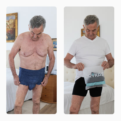 Ultra-absorbent incontinence boxer