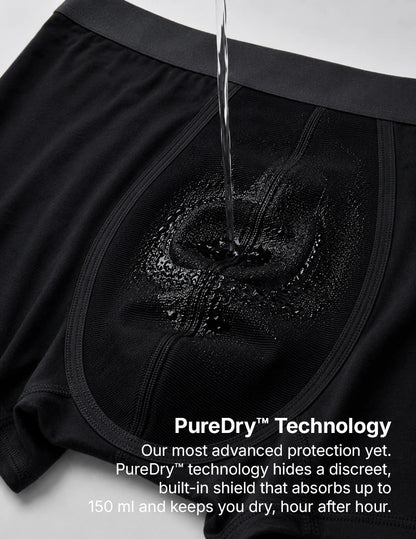 Absorbent Boxer for Light Leaks