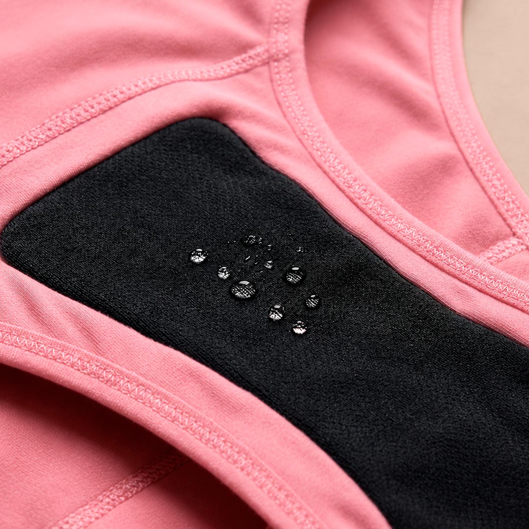 Pink High-Waisted Absorbent Briefs