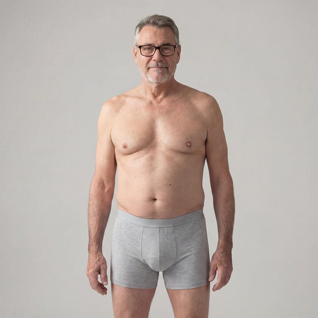 Absorbent Boxer for Light Leaks