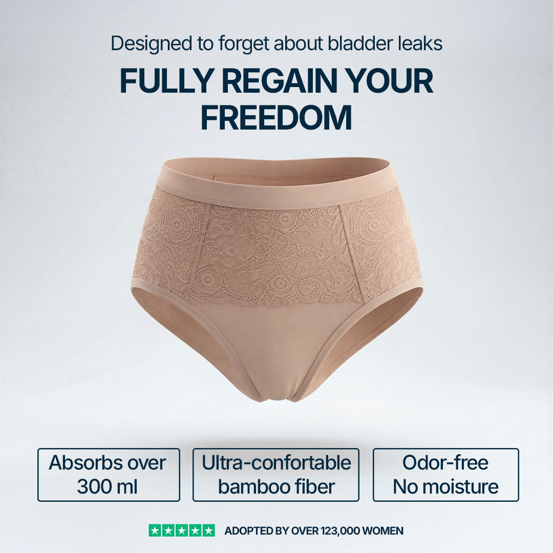Orykas 3-pack beige ultra-absorbent women's incontinence briefs — view 2
