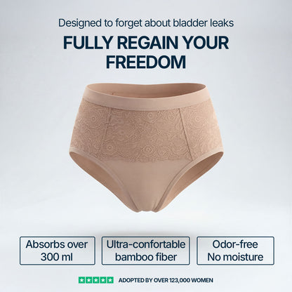 Orykas 3-pack beige ultra-absorbent women's incontinence briefs — view 2