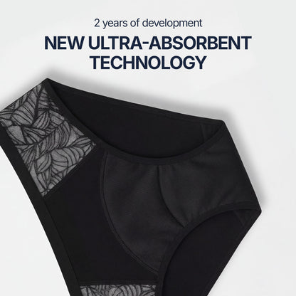 3-Pack Lace Side Incontinence Briefs