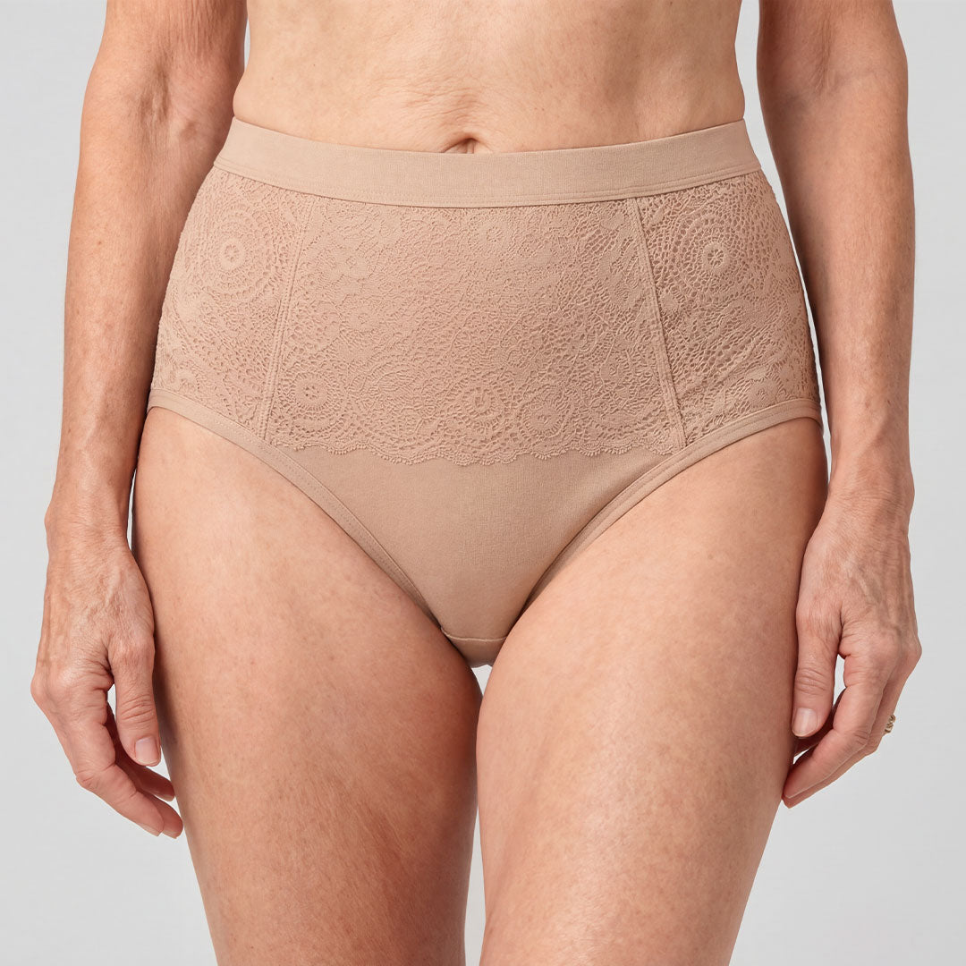 Orykas 3-pack beige ultra-absorbent women's incontinence briefs — view 6