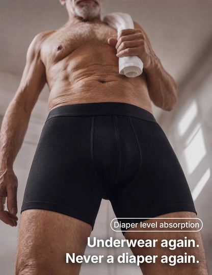 Maximum Absorbency Incontinence Boxer