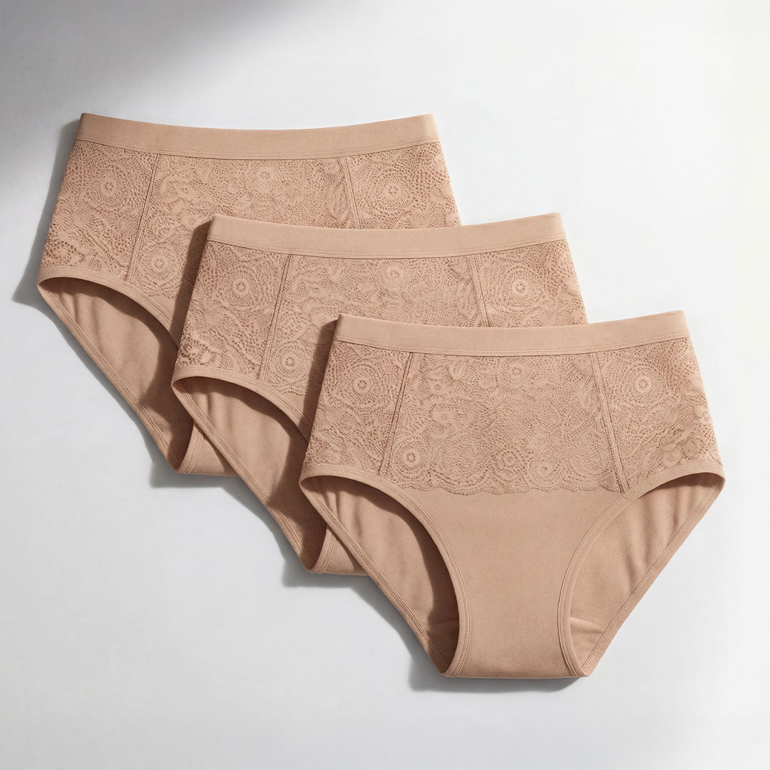 3-Pack Ultra Absorbent Beige Incontinence Briefs