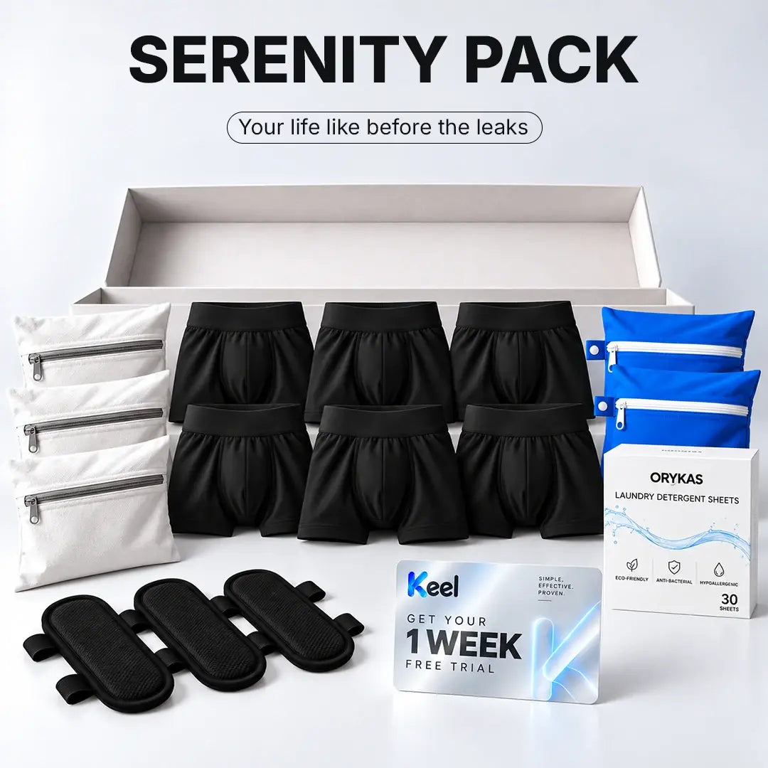 Orykas Serenity Pack for men in black