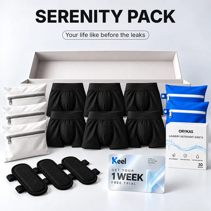 Orykas Serenity Pack for men in black
