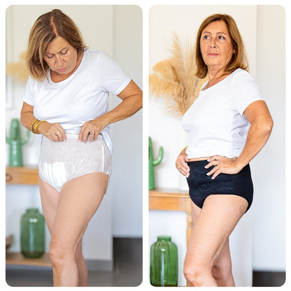 Women's Washable Incontinence Pants for Heavy Leakage