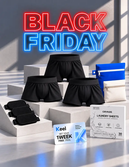 Black Friday Pack – Ultra Absorbent Boxer Briefs